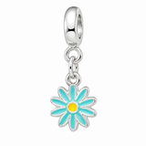 Berloque Mini Margarida Azul