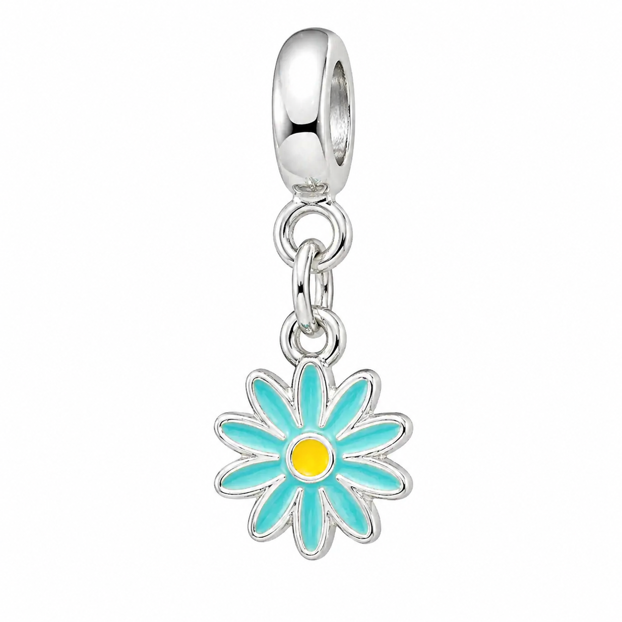 Berloque Mini Margarida Azul