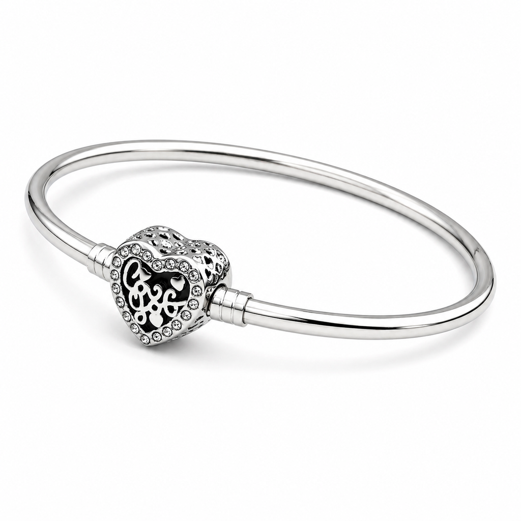 Bracelete Pulse Estilo Pandora com Fecho