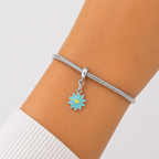 Berloque Mini Margarida Azul