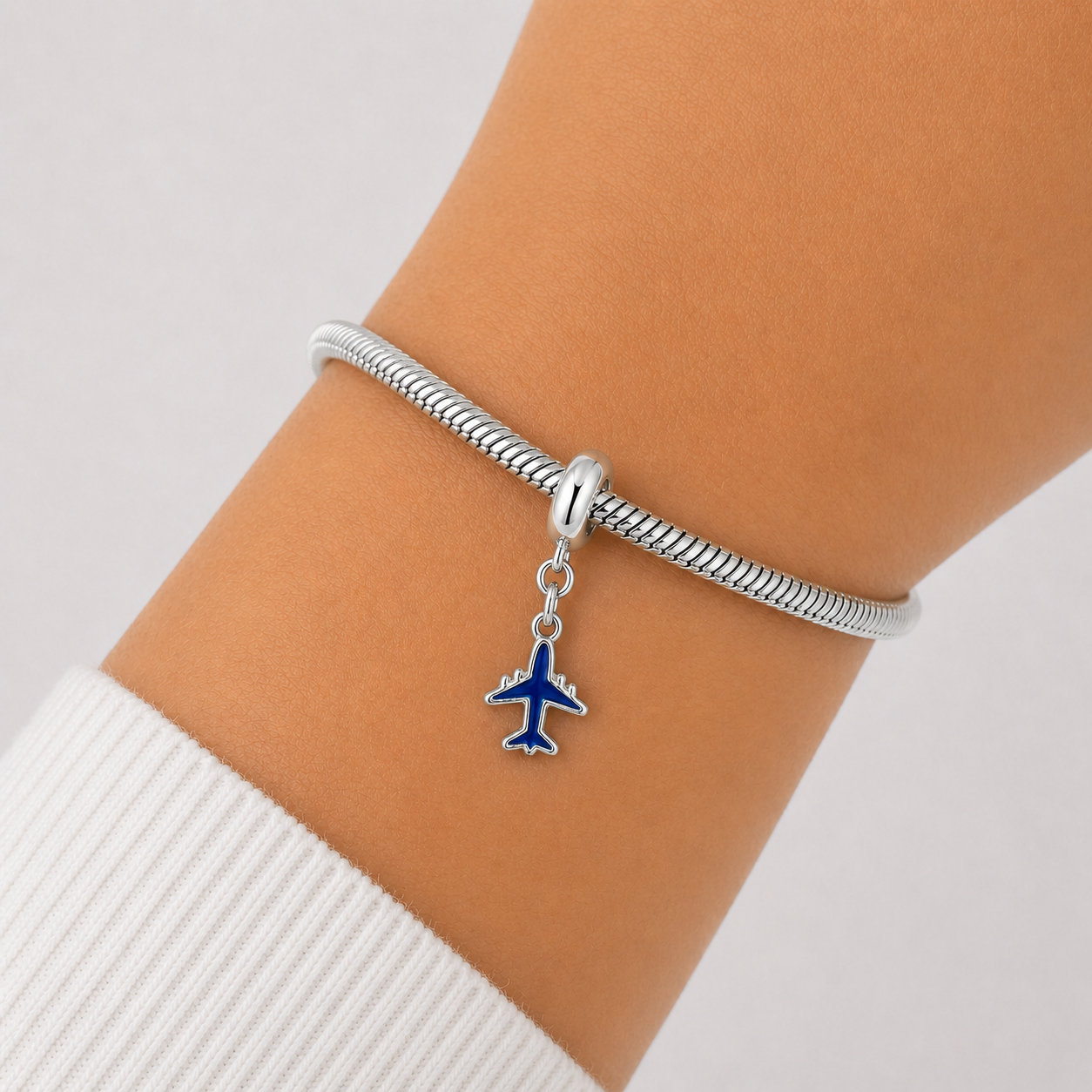 Berloque Avião Azul
