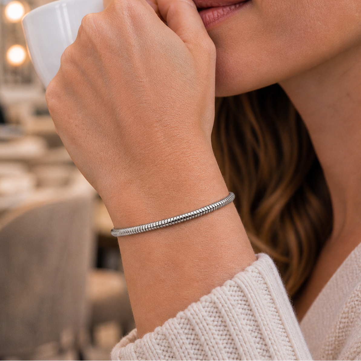 Pulseira Pulse Estilo Pandora Ajustável