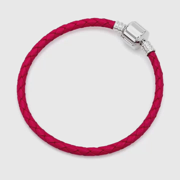 Pulseira Pulse Estilo Pandora em Couro