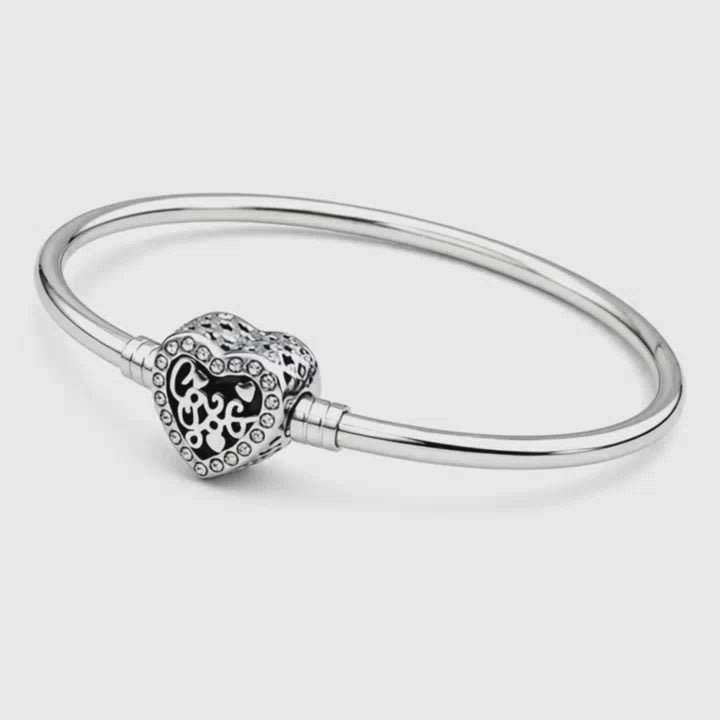 Bracelete Pulse Estilo Pandora com Fecho