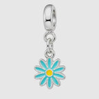 Berloque Mini Margarida Azul