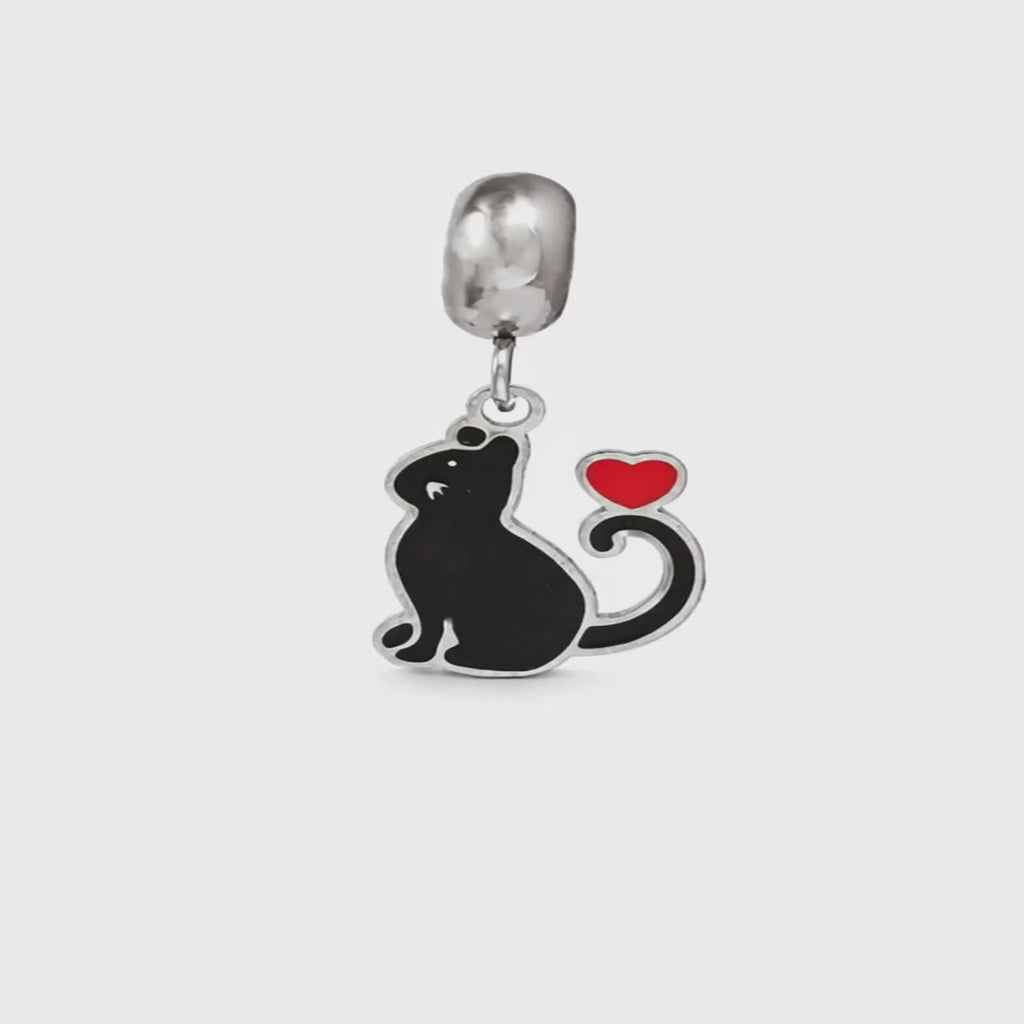 Berloque Gatinho Preto